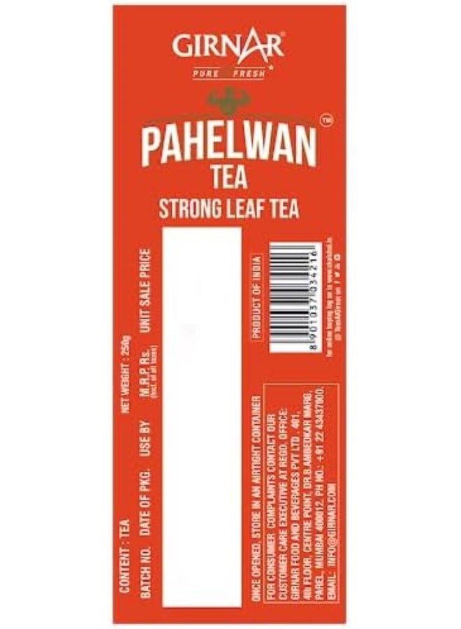 Girnar GIRNAR Pahelwan Black Tea Pouch 250g | Strong Chai | Best for Karak Tea  - Image 2