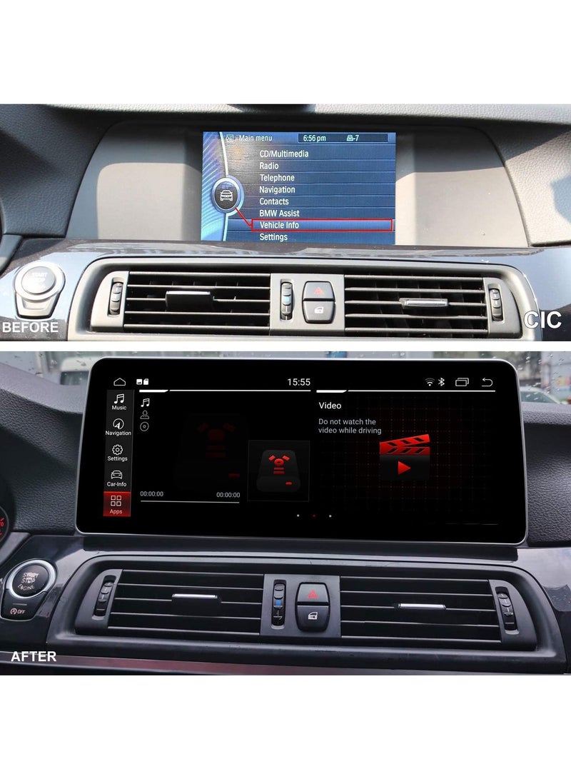 UKMASTER Car Multimedia Screen 12.25 Inch for BMW 5 Series 2013-16 - Image 3