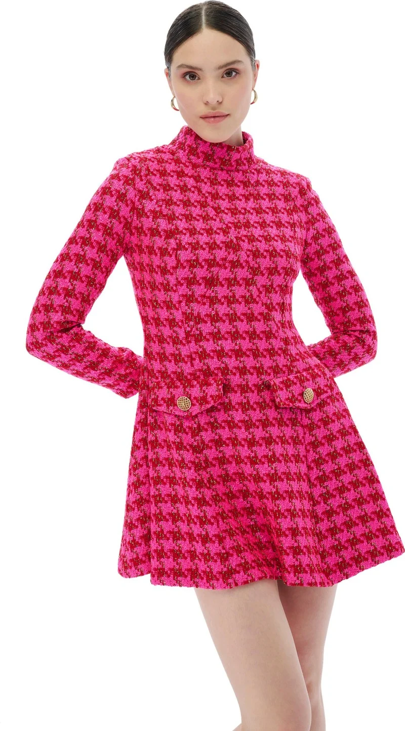 Miha Epinal Dress Fuchsia
