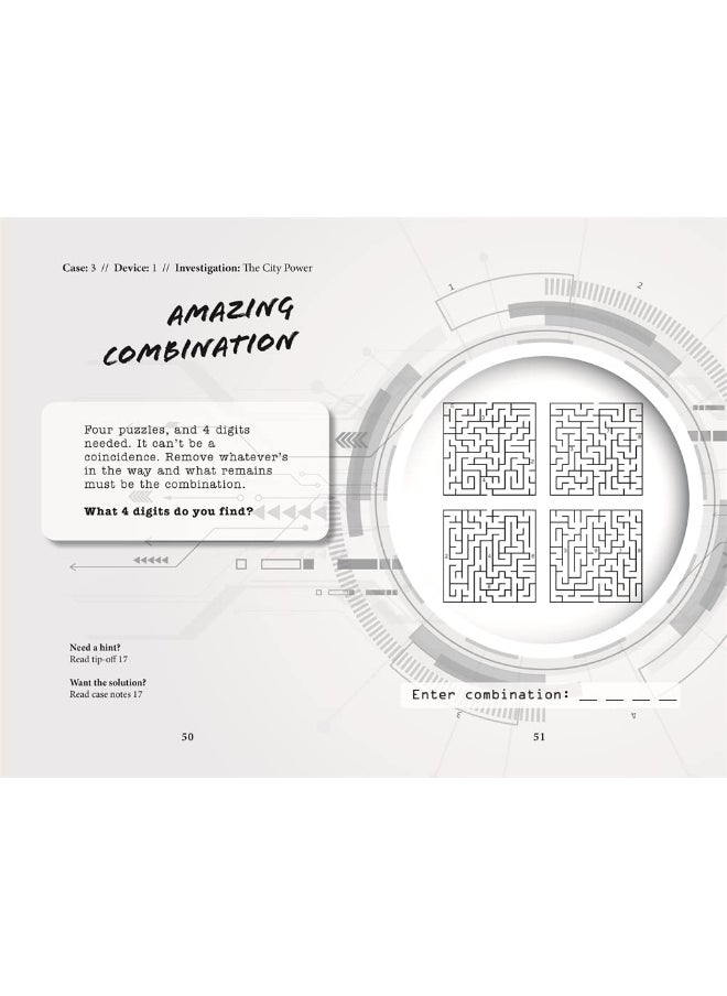 The Undercover Agent Puzzle Book: Test Your Crime-Solving Skills in 8 Escape Room Scenarios  - Image 3