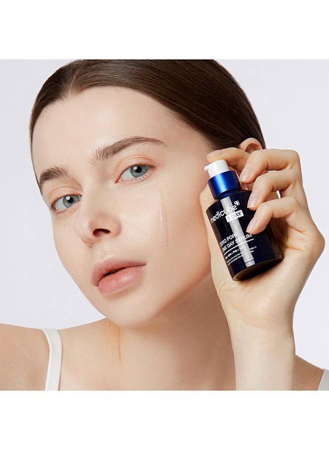 Medicube Zero Pore One-Day Serum 1.01 Fl.Oz - Overnight Resurfacing Serum With Pore Tightening Complex - 15.2% Aha+Bha+Pha And 2% Niacinamide - 10.8% Reduction In Pore Appearance After One Day Of Use  - Image 3