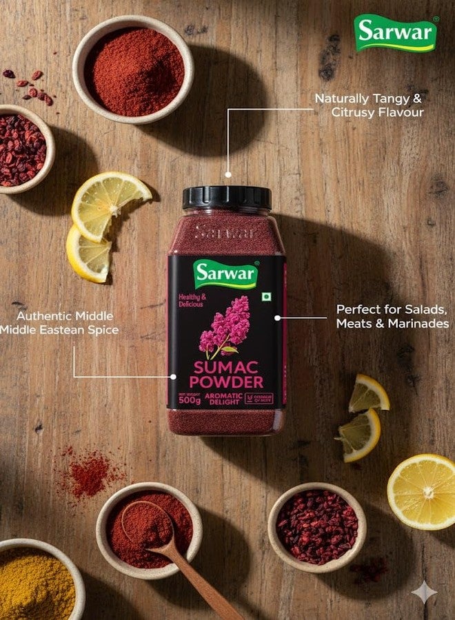 Sarwar Sumac powder 500g| Turkish Sumac Spice| Premium sumac seasoning| 100% Natural| Organic sumac powder| For Cooking| 100% Pure - Image 3