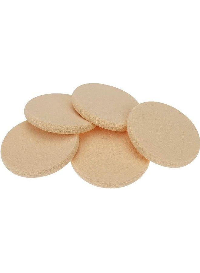 Topfinder 8Pcs/Pack Makeup Face Pouch Puff Microfibre Soft Round Sponges Waterproof Blender For Conealer Foundation Beauty  - Image 2