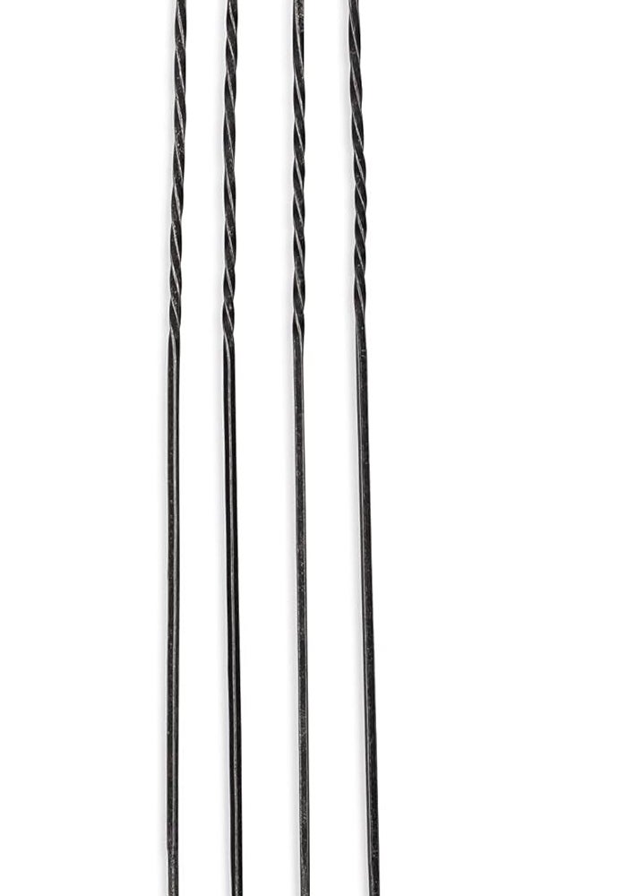 BareBones Cowboy Grill Steel Skewers Set of 4 - Image 4