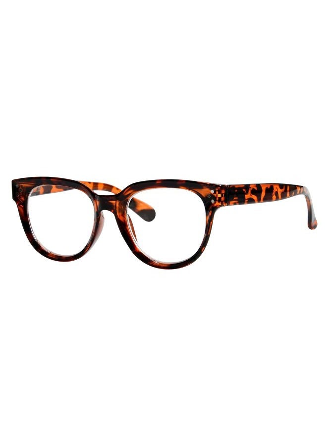 Eyekepper Oversize Reading Glasses Women Stylish Readers, Tortoise, One size - Image 1