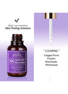 Cos De BAHA Only Salicylic Acid 2% Exfoliant Facial Serum With Niacinamide Bha For Peel Pore Cleaner Pore Refining Resurfacing Alcohol Free 1 Fl Oz (30Ml)  - Image 3