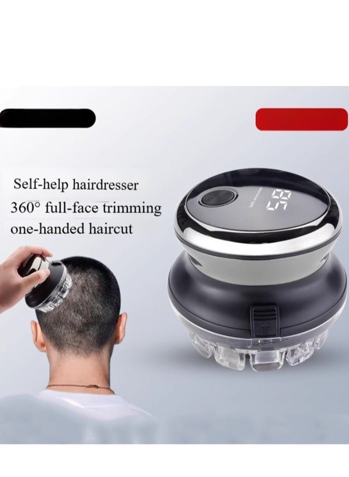 Men's shaving machine, professionally charged electric shaver, advanced beard trimming system, upgraded bald men's shaver, large-capacity lithium battery, 3-second travel lock - Image 2