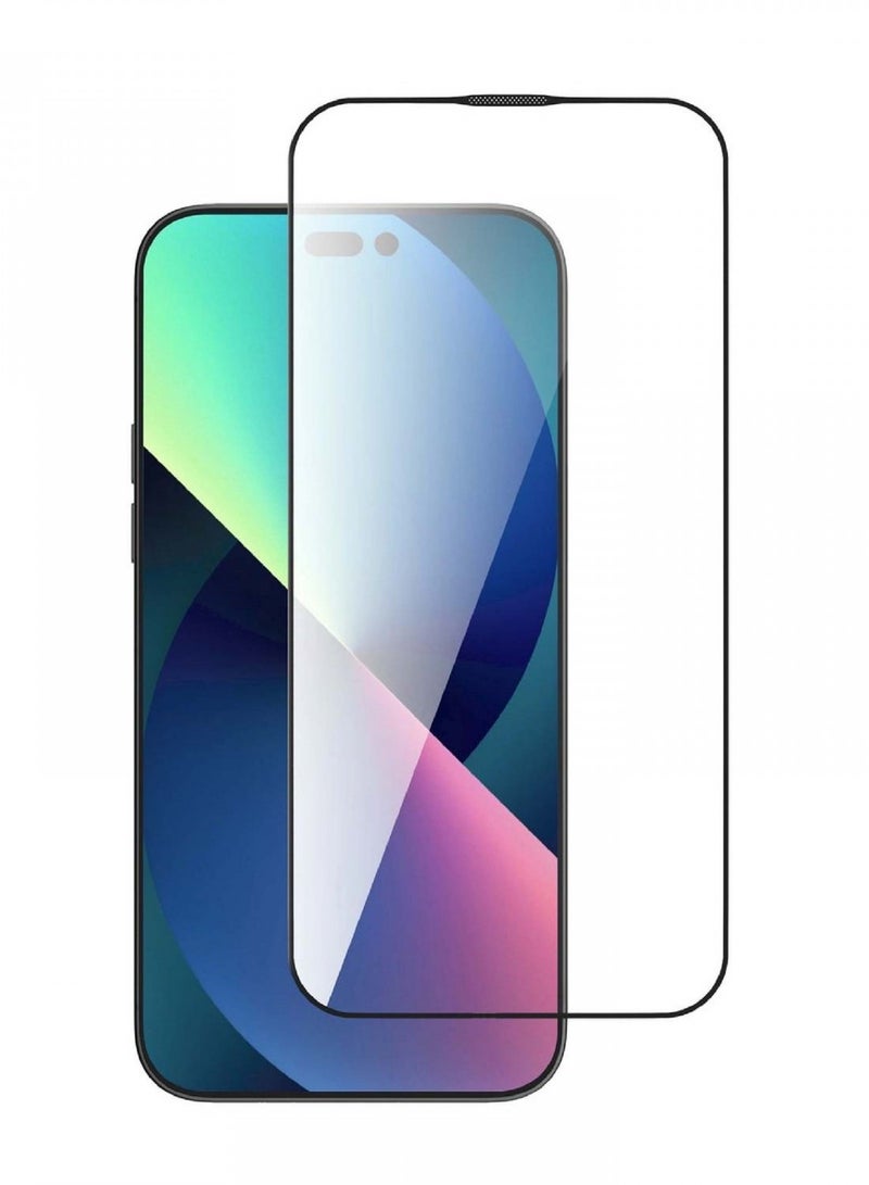 ديفيا Van Series زجاج مقسى كامل الشاشة مضاد للكهرباء الساكنة مع أداة مساعدة لهاتف iPhone 14 - Image 3