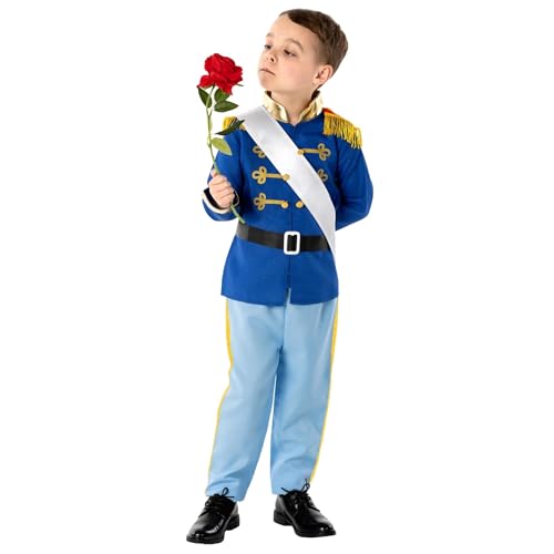 fun shack Prince Costume for Boys, Prince Charming Costume Boys, Halloween Costumes for Boy, Halloween Costumes Kids, Small - Image 1