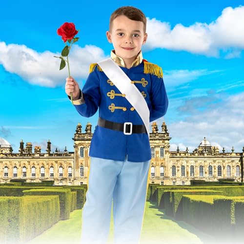 fun shack Prince Costume for Boys, Prince Charming Costume Boys, Halloween Costumes for Boy, Halloween Costumes Kids, Small - Image 4