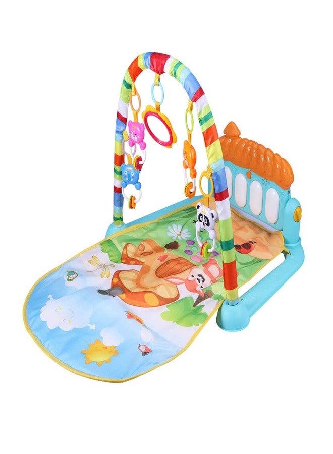 Ngel Baby Activity Gym Piano for Kids Rug Educational Puzzle Carpet with Piano Keyboard and Cute Animal Play Mat Crawling Play Mat Toys/Baby Gym and Fitness Rack with Plastic Piano - Image 1
