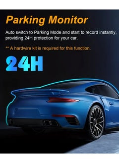 Haidue Hd 1080p dashcam, HD car in front of the car inside the car behind the car simultaneously recording  - Image 4