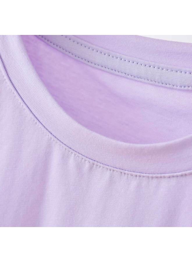 Bornbay summer Girls' Short-sleeve T-shirt - Lightweight, Airy & Skin-friendly - Image 3