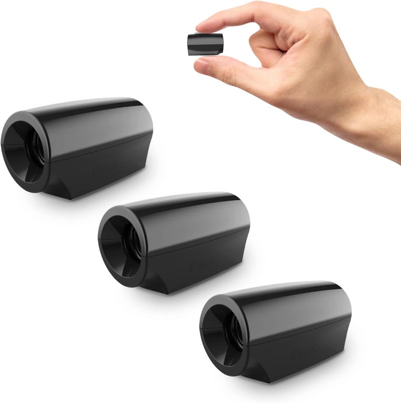 Elook Deer Warning Whistles Device for Car, Save Deer Whistle with Upgraded Acrylic Double-Sided Tape, Mini Size, 3 Pack (Patent Registered) - Image 1