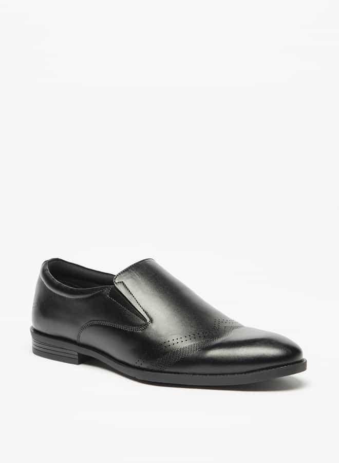 LBL by Shoexpress Men Solid Slip-On Loafers - Image 1
