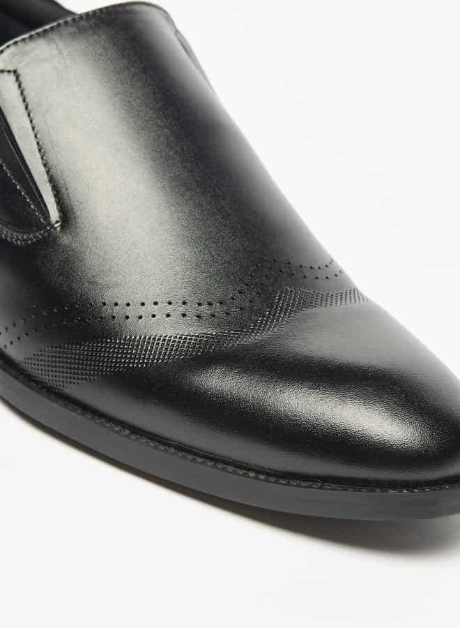 LBL by Shoexpress Men Solid Slip-On Loafers - Image 5