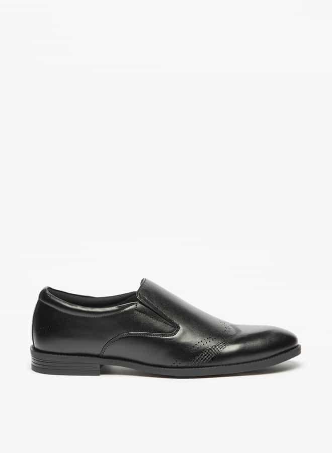 LBL by Shoexpress Men Solid Slip-On Loafers - Image 3