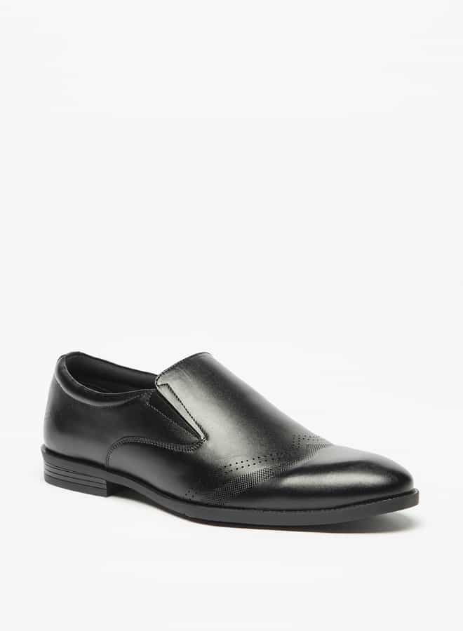LBL by Shoexpress Men Solid Slip-On Loafers  - Image 1