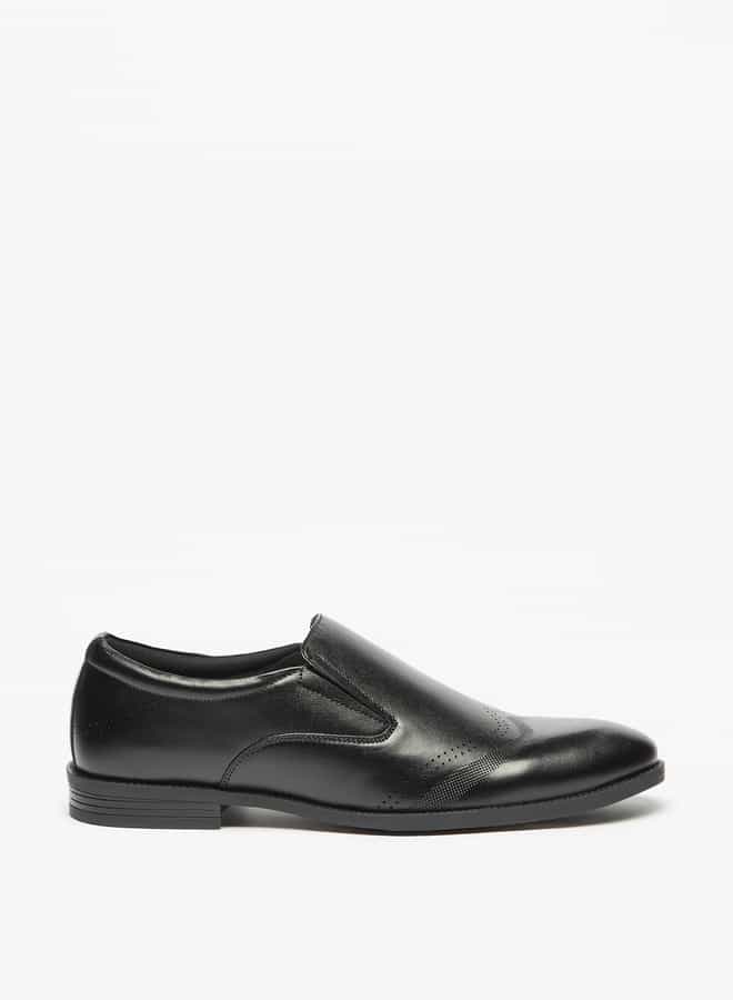 LBL by Shoexpress Men Solid Slip-On Loafers  - Image 3