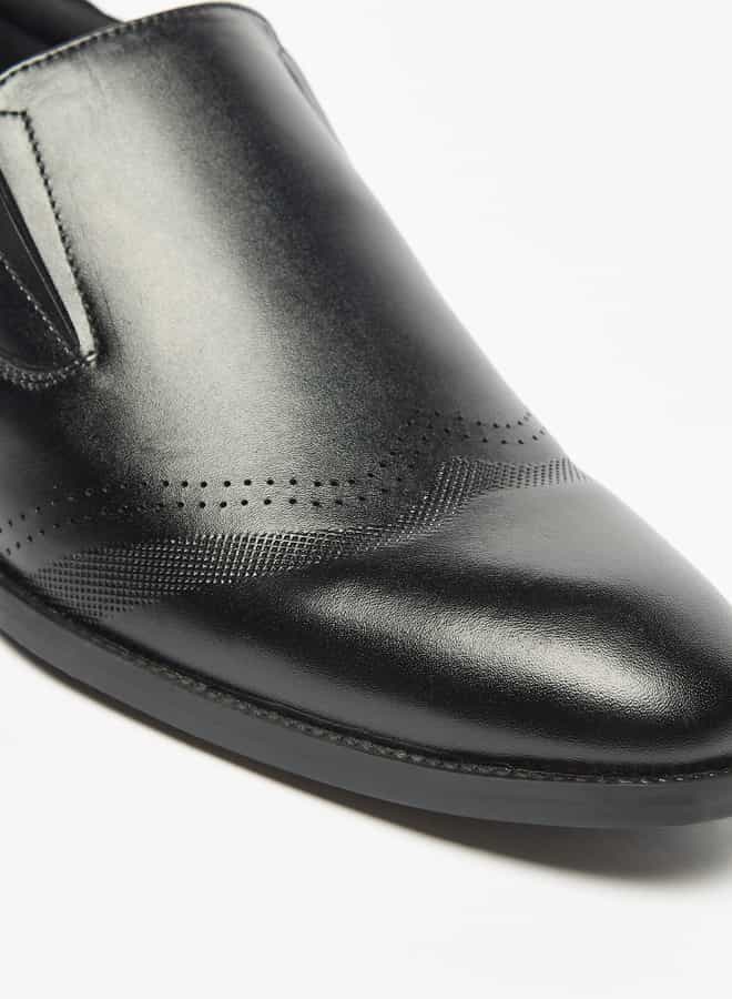LBL by Shoexpress Men Solid Slip-On Loafers  - Image 5