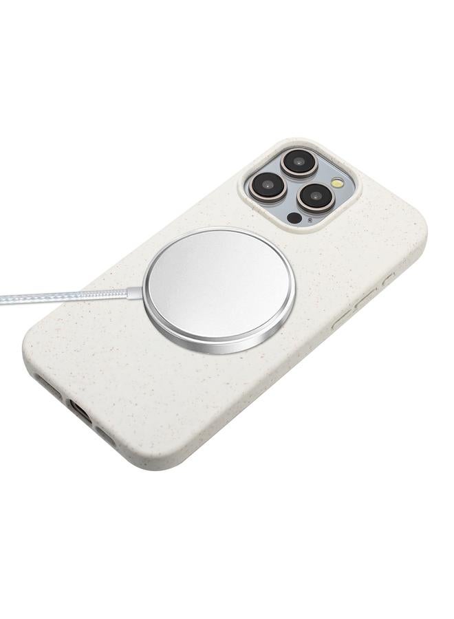 Zaboon Case For iPhone 11 Pro Max Wheat MagSafe Magnetic Straw Material + TPU Phone Case with Lanyard - Image 2