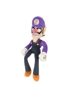 Sanei Super Mario All Star Collection 12.5 Waluigi Plush Small  - Image 1