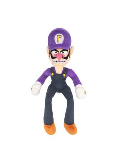 Sanei Super Mario All Star Collection 12.5 Waluigi Plush Small  - Image 2