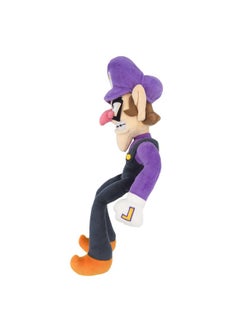 Sanei Super Mario All Star Collection 12.5 Waluigi Plush Small  - Image 3