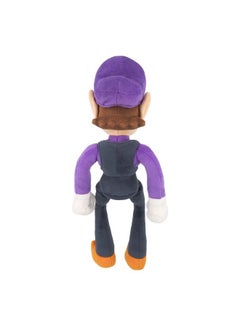 Sanei Super Mario All Star Collection 12.5 Waluigi Plush Small  - Image 4