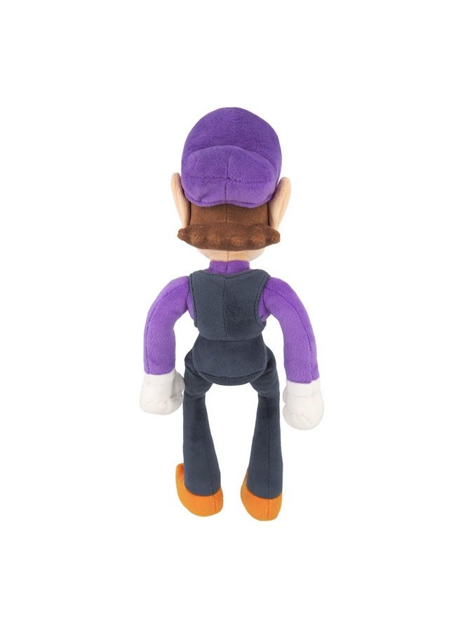 Sanei Super Mario All Star Collection 12.5 Waluigi Plush Small  - Image 4