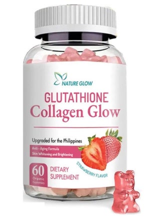 Glutathione Collagen Glow Anti-Aging Whitening and Brightening 60 Gummies Strawberry Flavor - pzsku/Z30704A01C359E09465C2Z/45/_/1721636042/14fd7880-1d57-4c4d-8894-9f5a1167ca77