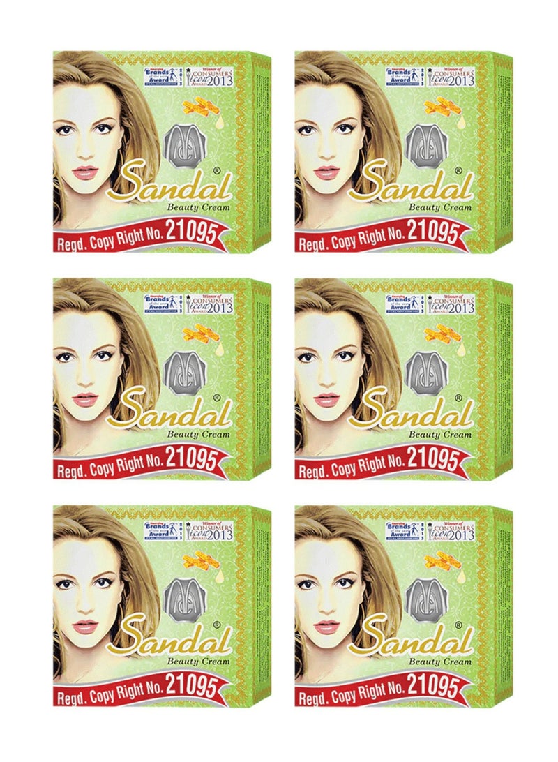 Whitening Beauty Cream For Glowing And Blemish Removal Skin - 6x30g