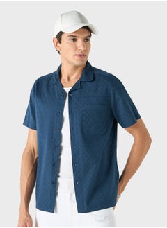 Lee Cooper Lee Cooper Regular Fit Solid Shirt with Long Sleev  - Image 1