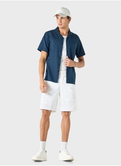 Lee Cooper Lee Cooper Regular Fit Solid Shirt with Long Sleev  - Image 4
