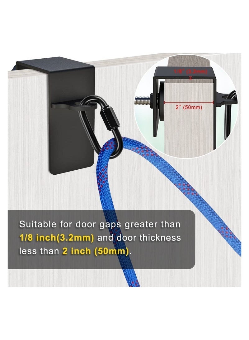 Excefore Heavy Duty Door Anchor for Resistance Bands Suspension Training, Workout Door Mount Anchors for Body Weight Straps, Strength Training, Physical Therapy Exercise, Home Gym - Image 2