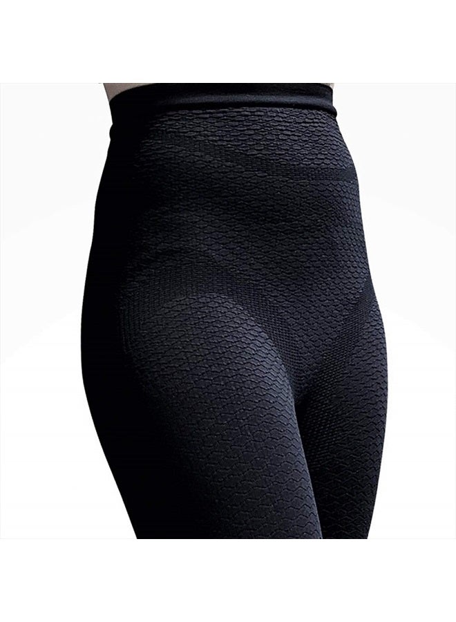 Bioflect BIOFLECT® Compression Shorts with Bio Ceramic Micro-Massage Knit- for Support and Comfort - M/L Black - Image 4