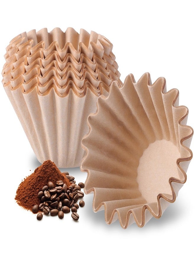 SUMAJU 120Pcs Small Coffee Filters, 1-2 Cup Unbleached Disposable Basket Coffee Paper Filter Compatible with Kalita Wave Dripper 155 Series, Grounds Single-Serve Coffee Maker Pb051 Pb041, Ninja Pods - Image 1
