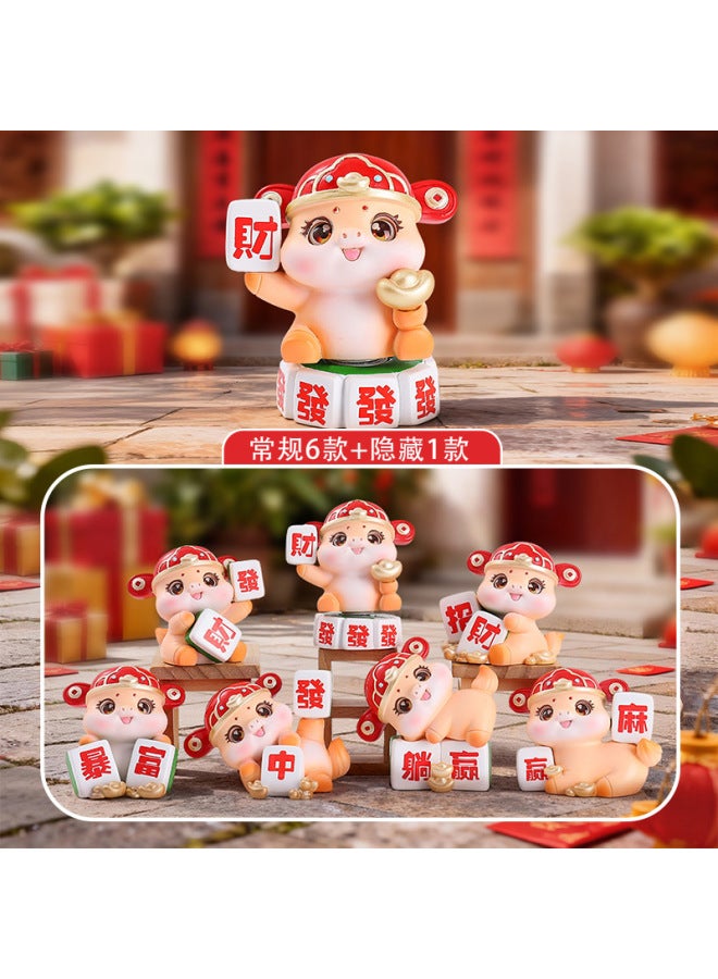 New Cute Happy West Highland Blind Box Cartoon Peripheral Doll Hand Desktop Ornaments Student Gifts