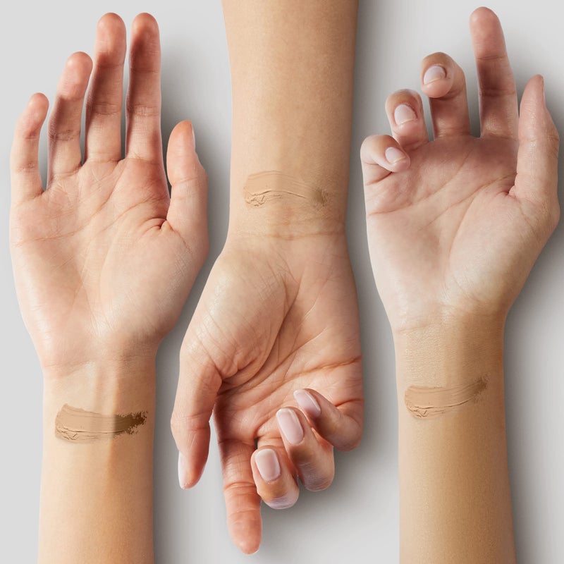 FV Waterproof Liquid Foundation, Dewy Finish Long Lasting Lightweight Medium Coverage Face Makeup for Normal & Dry Skin, Cruelty Free, Ivory, 30ml - Image 4