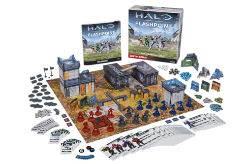 mantic Games Halo Flashpoint The Tactical Miniatures Game Spartan Edition Starter Set - Image 1