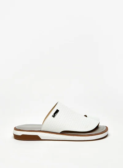 Al Waha Men's Textured Slip-On Arabic Sandals