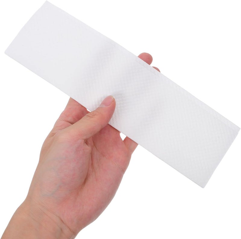 Thickened Hand Paper Towels 200 Sheets Commercial Bathroom Tissue Multi-use Restroom Napkins for Kitchen and Hotel Guest Bathrooms - Image 4