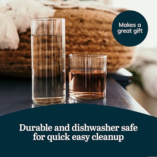 Libbey Miles 16 Piece Tumbler and Rocks Glass Set - Image 5