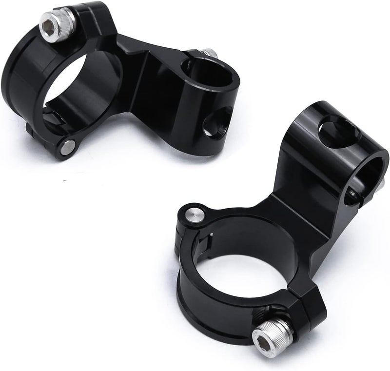 HYEPIVOT 50MM Riser Motorcycle Clip On Handlebar Clamp Mount Kit - Image 4