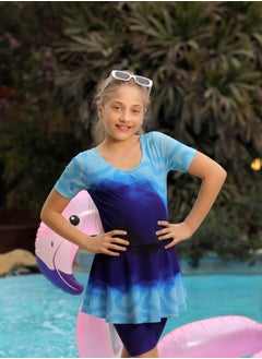 La Mer Girls' swimsuit in a sparkling dress style  - Image 1