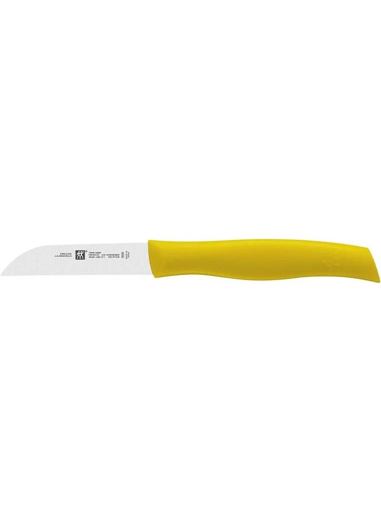 Zwilling 381710900 TWIN GRIP VEGETABLE KNIFE, MUSTARD YELLOW 