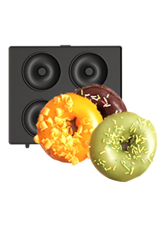 نيبمينينت ماكينة صنع الوافل وتحميص الشطائر مصنوعة من الحديد وتعمل بالكهرباء أسود 15 x 1 15سم - Image 1