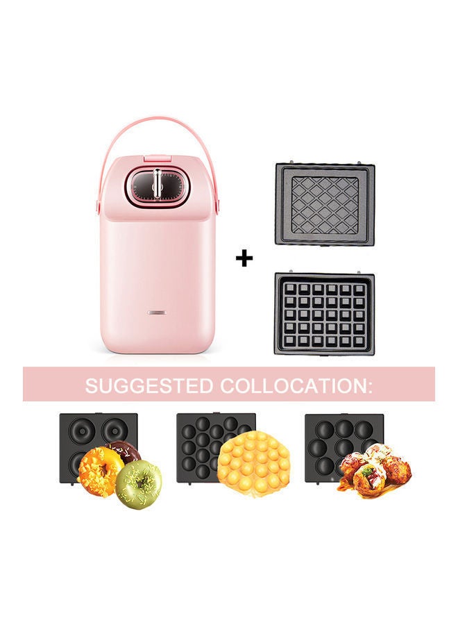 نيبمينينت ماكينة صنع الوافل وتحميص الشطائر مصنوعة من الحديد وتعمل بالكهرباء أسود 15 x 1 15سم - Image 3