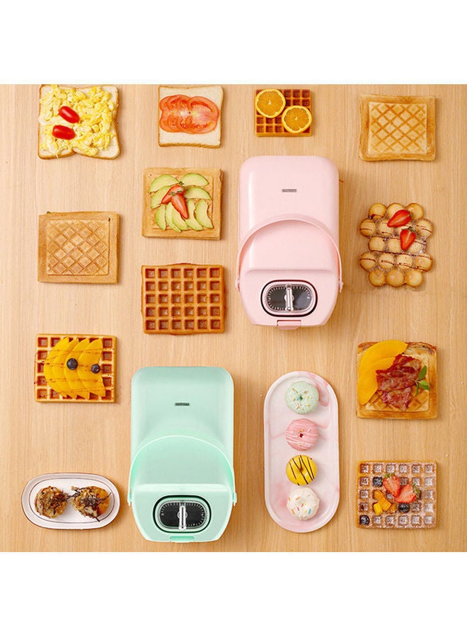 نيبمينينت ماكينة صنع الوافل وتحميص الشطائر مصنوعة من الحديد وتعمل بالكهرباء أسود 15 x 1 15سم - Image 5