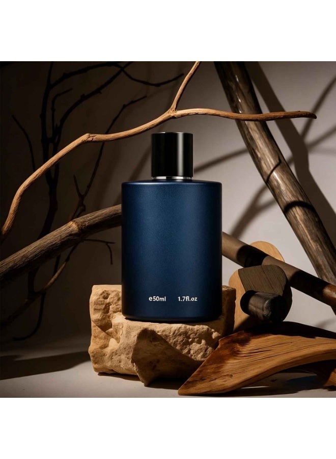 عطر أرابيان مارين للرجال، ماء عطر برائحة اللافندر والعنبر وخشب الأرز، 50 مل - Image 5